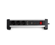 Spacetronik Listwa zasilająca z USB SPS-T38BS - 3 gniazda 1.5m - 1153963 - zdjęcie 3